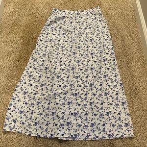 Floral Midi Skirt